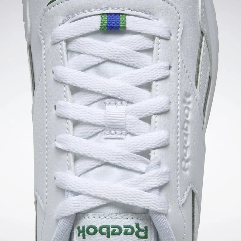 Reebok Royal Glide Ripple Clip Cloud White / Glen Green / Court Blue