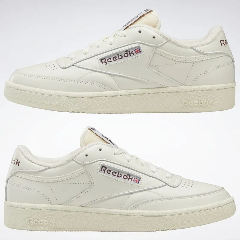 Reebok Club C 85 Vintage Schoenen Chalk / Alabaster / Maroon