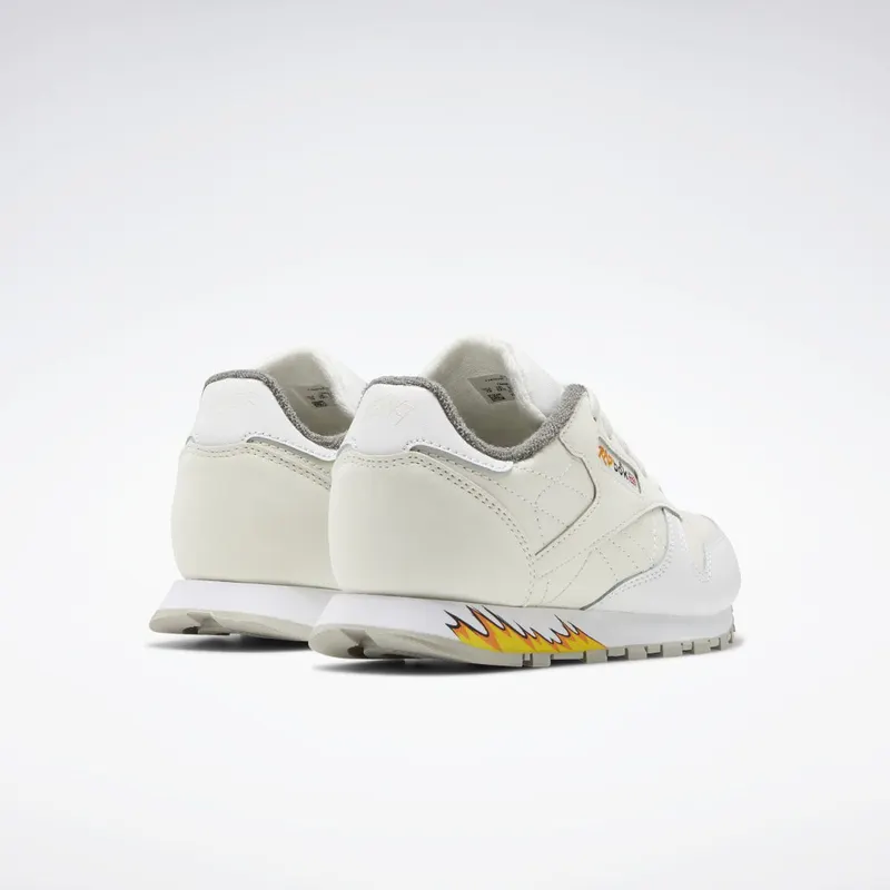 Reebok Power Rangers Classic Leather Schoenen Chalk / Cloud White / Tin Grey