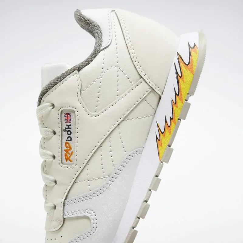 Reebok Power Rangers Classic Leather Schoenen Chalk / Cloud White / Tin Grey