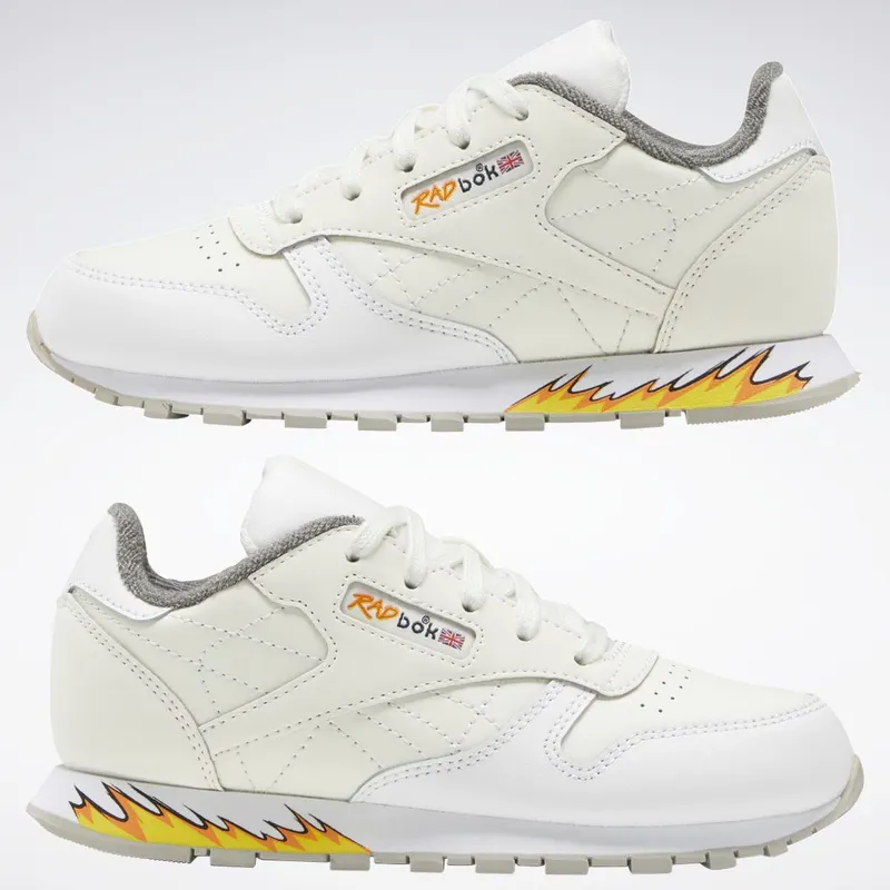 Reebok Power Rangers Classic Leather Schoenen Chalk / Cloud White / Tin Grey