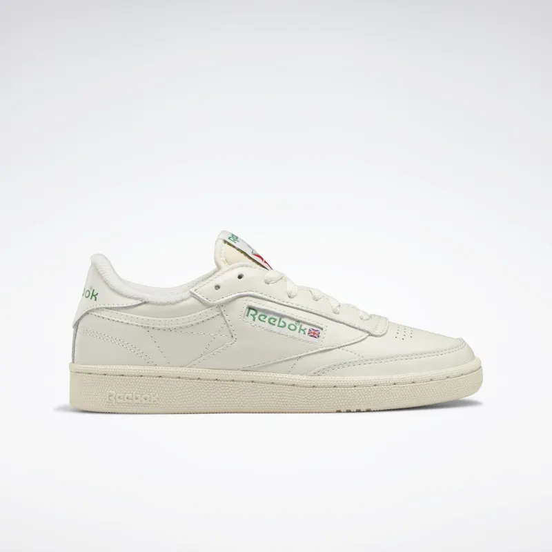 Reebok Club C 85 Vintage Schoenen Chalk / Alabaster / Glen Green