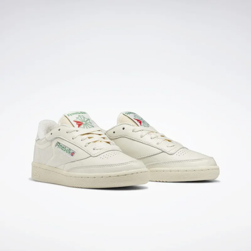 Reebok Club C 85 Vintage Schoenen Chalk / Alabaster / Glen Green