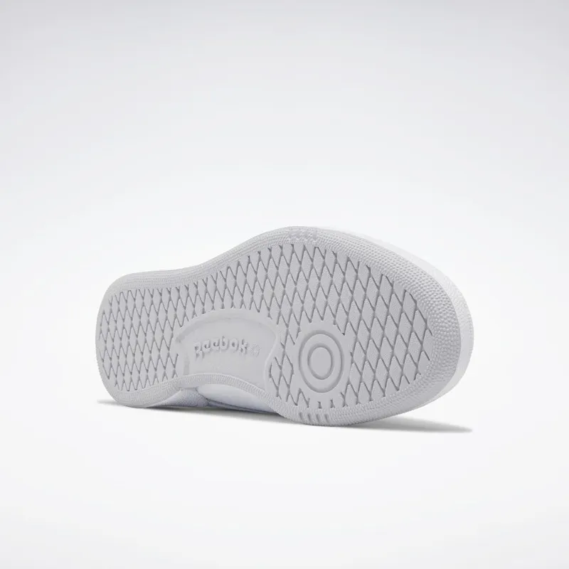 Reebok Beams Club C Laceless Instapschoen Cloud White / Cloud White / Cold Grey 2