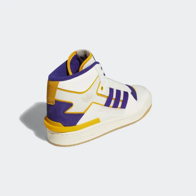 adidas Forum Exhibit Mid Off White / Collegiate Purple / Collegiate Gold (GX4119)