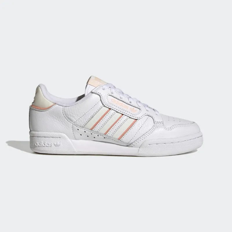 adidas Continental 80 Stripes Cloud White / Off White / Bliss Orange (GX4432)