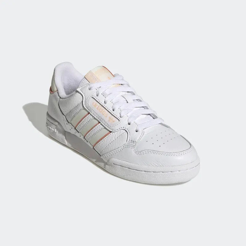 adidas Continental 80 Stripes Cloud White / Off White / Bliss Orange (GX4432)
