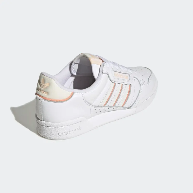 adidas Continental 80 Stripes Cloud White / Off White / Bliss Orange (GX4432)