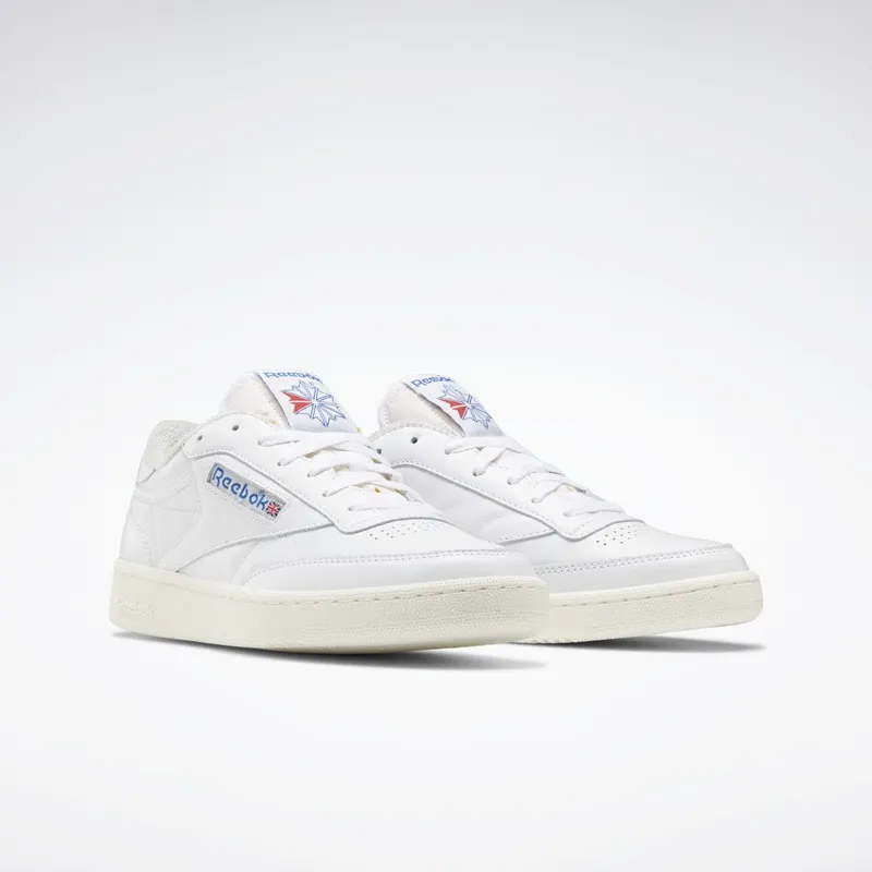 Reebok Club C 85 Vintage Schoenen Cloud White / Chalk / Vector Blue