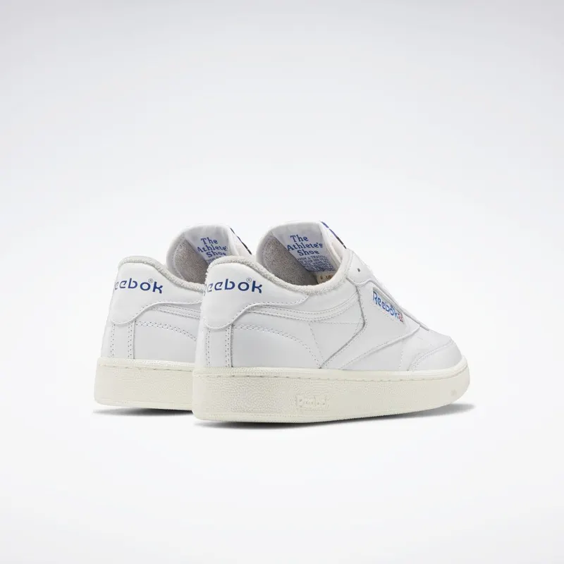 Reebok Club C 85 Vintage Schoenen Cloud White / Chalk / Vector Blue