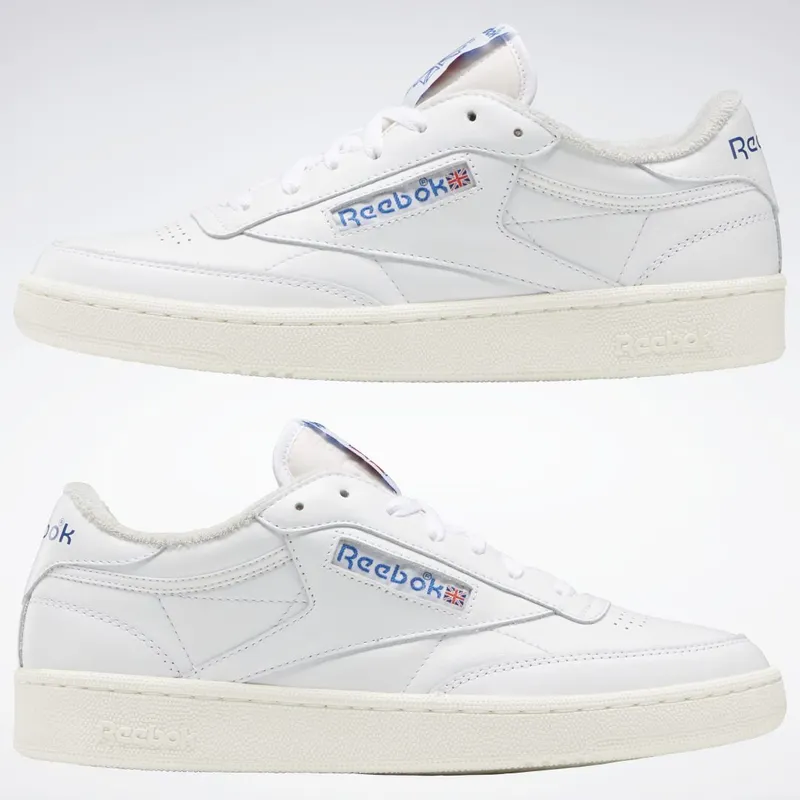 Reebok Club C 85 Vintage Schoenen Cloud White / Chalk / Vector Blue