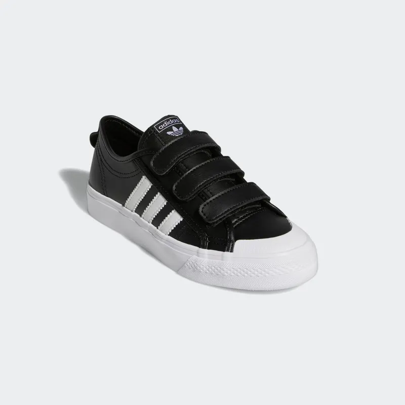 adidas NIZZA CF J Core Black / Cloud White / Cloud White (GX4514)