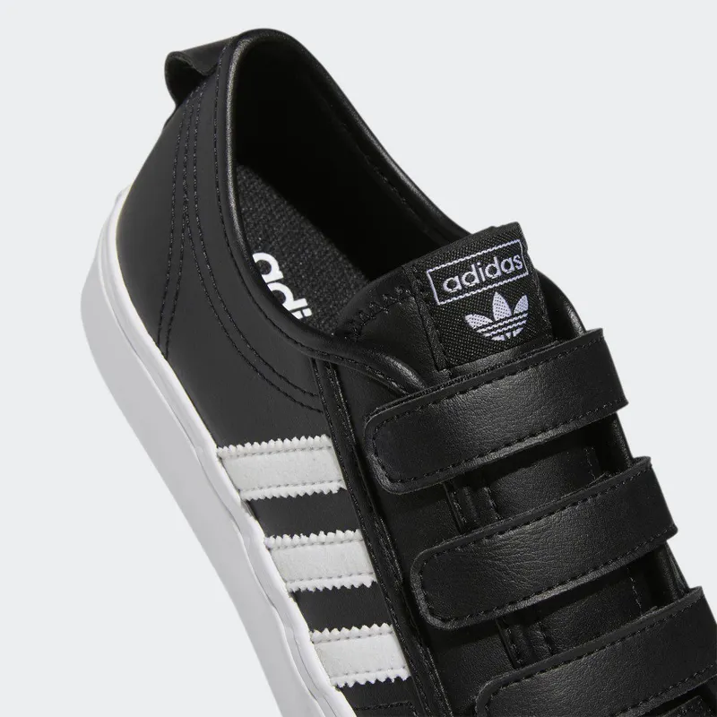 adidas NIZZA CF J Core Black / Cloud White / Cloud White (GX4514)