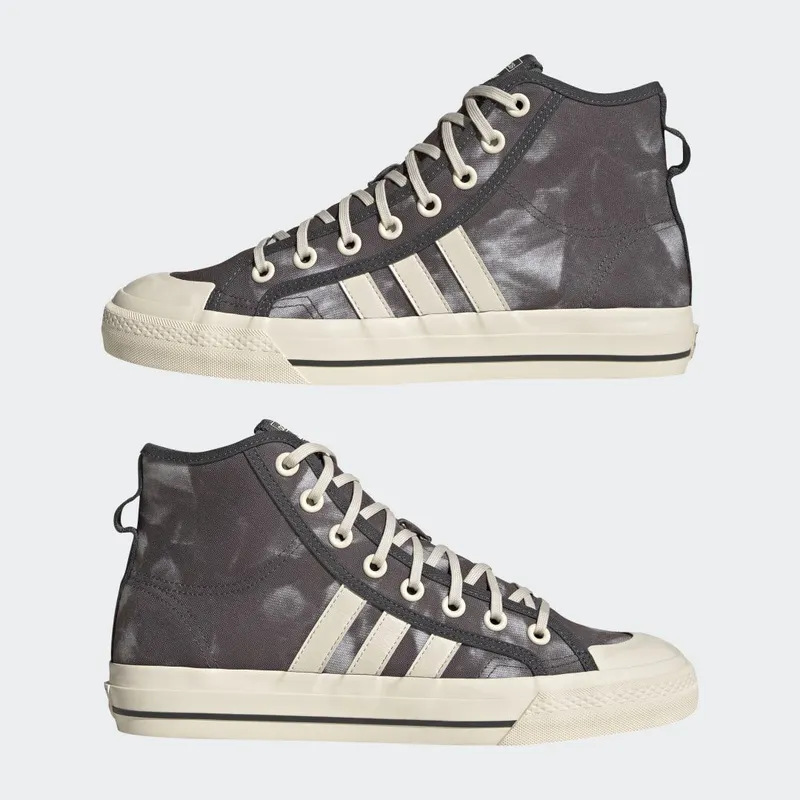 adidas Nizza Hi RF Grey Four / Wonder White / Wonder White (GX4586)