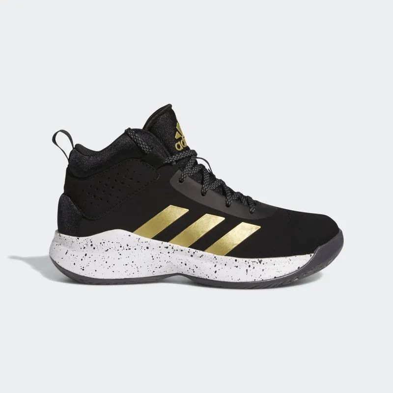 adidas CrossEm Up 5 K Wide Core Black / Gold Metallic / Cloud White (GX4790)