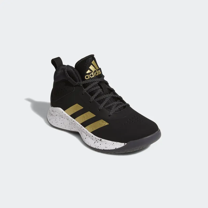 adidas CrossEm Up 5 K Wide Core Black / Gold Metallic / Cloud White (GX4790)