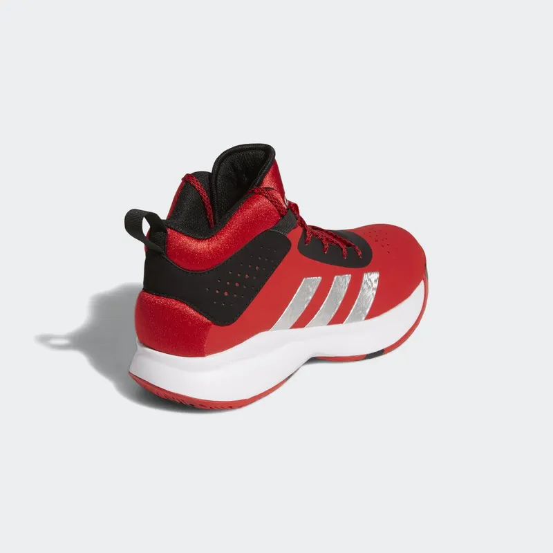 adidas CrossEm Up 5 K Wide Vivid Red / Silver Metallic / Core Black (GX4791)