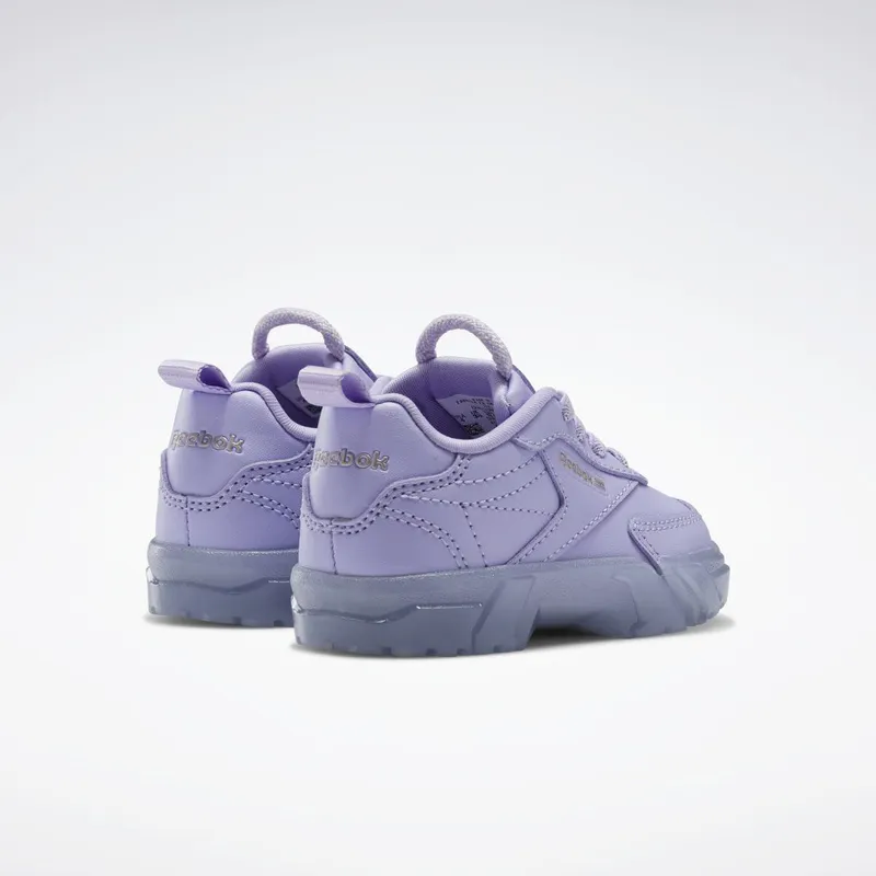 Reebok Cardi B Club C Schoenen Crisp Purple / Crisp Purple / Quartz Met
