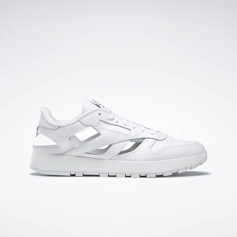 Reebok Maison Margiela Classic Leather DQ Schoenen Cloud White / Black / Cloud White