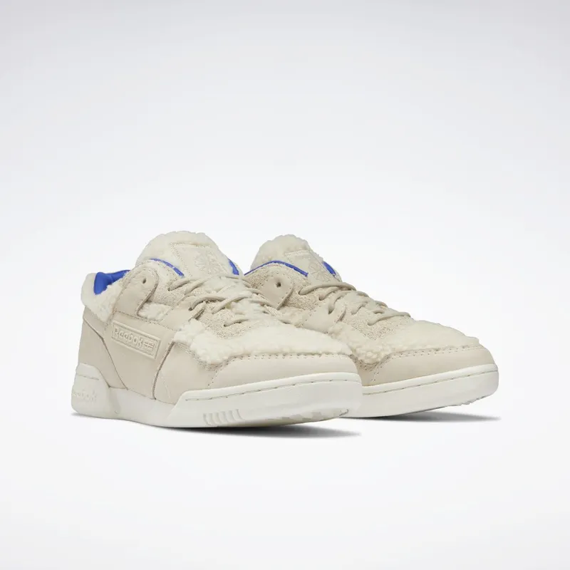 Reebok Workout Plus Schoenen Stucco / Bright Cobalt / Cherry