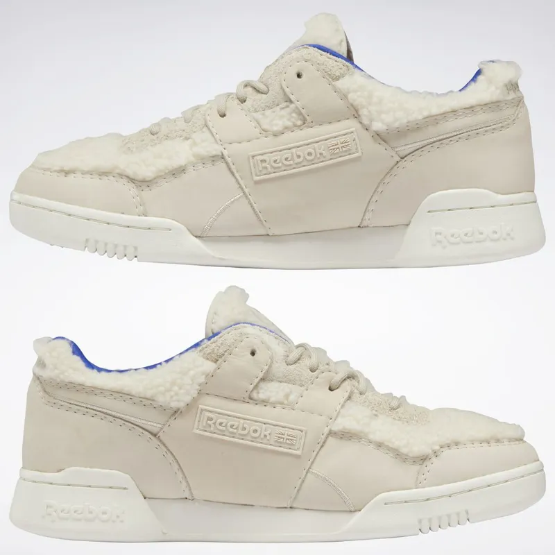 Reebok Workout Plus Schoenen Stucco / Bright Cobalt / Cherry
