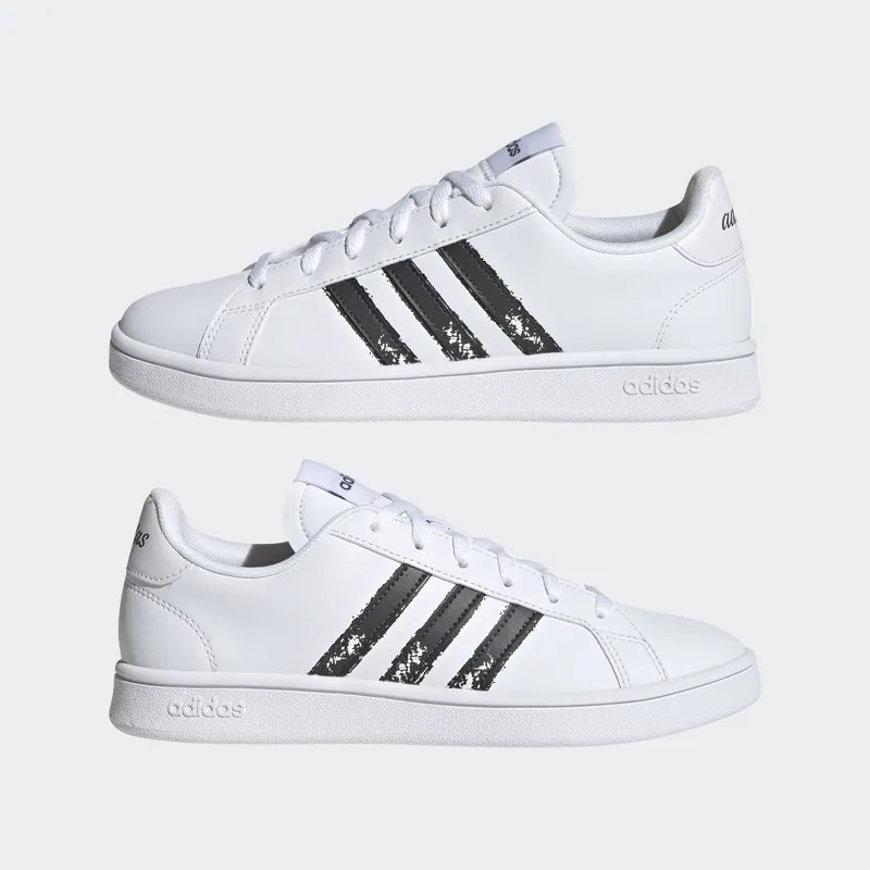 adidas Grand Court Base Beyond Cloud White / Carbon / Grey Two (GX5762)