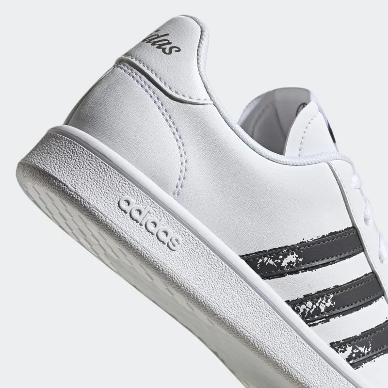 adidas Grand Court Base Beyond Cloud White / Carbon / Grey Two (GX5762)