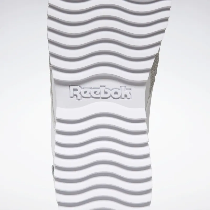 Reebok Royal Glide Ripple Double Schoenen Cloud White / Silver Metallic / Cloud White