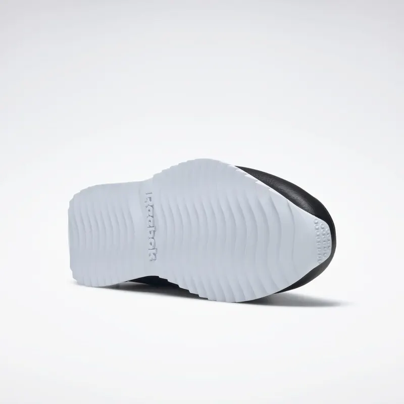 Reebok Royal Glide Ripple Clip Schoenen Core Black / Cloud White / Lucid Lilac