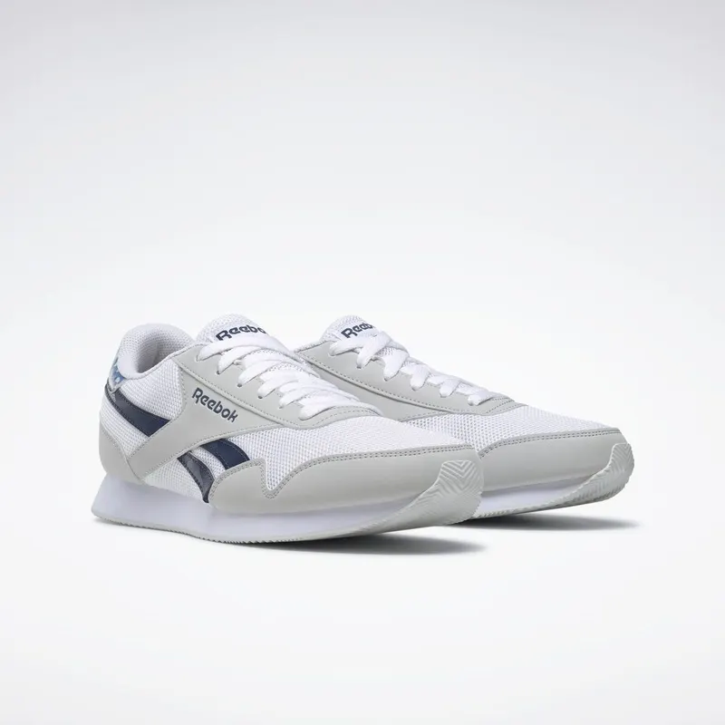 Reebok Royal Classic Jogger 3.0 Schoenen Cloud White / Batik Blue / Pure Grey 2