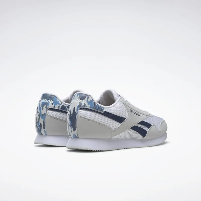 Reebok Royal Classic Jogger 3.0 Schoenen Cloud White / Batik Blue / Pure Grey 2