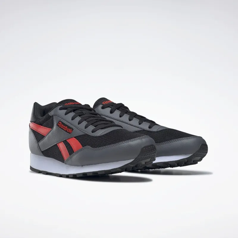 Reebok Rewind Run Schoenen Core Black / Dynamic Red / Cold Grey 6