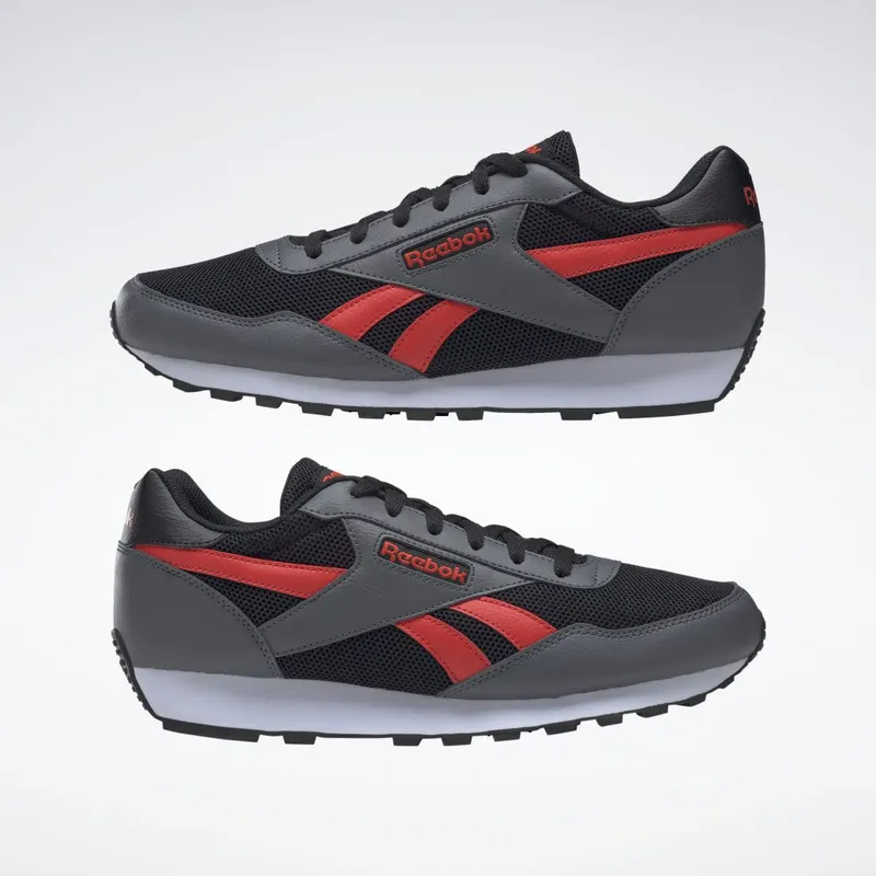 Reebok Rewind Run Schoenen Core Black / Dynamic Red / Cold Grey 6