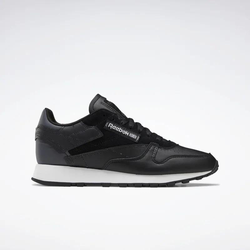Reebok Classic Leather Schoenen Core Black / Cold Grey 6 / Cloud White
