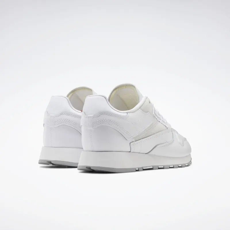 Reebok Classic Leather Schoenen Cloud White / Pure Grey 4 / Rhodonite