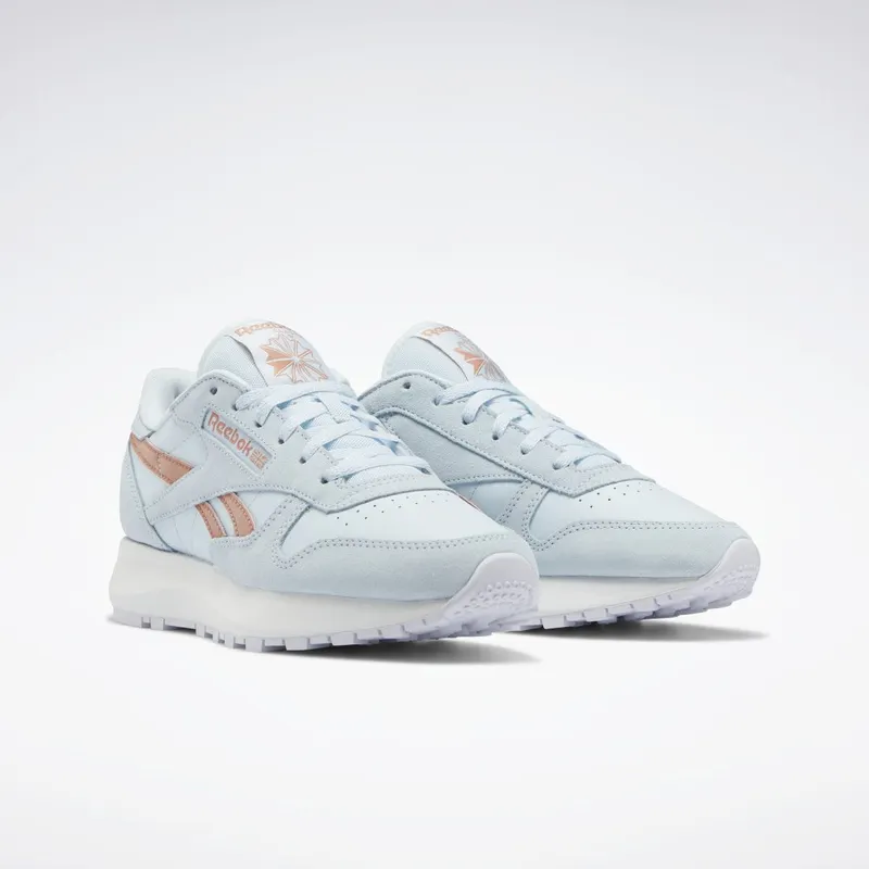 Reebok Classic Leather SP Schoenen Glass Blue / Glass Blue / Canyon Coral