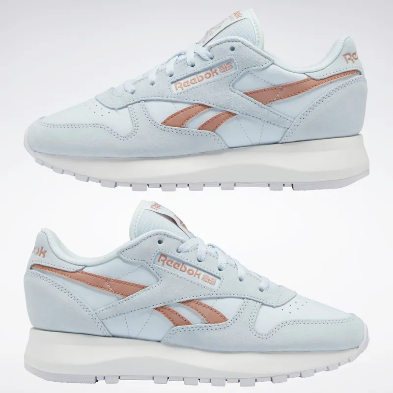 Reebok Classic Leather SP Schoenen Glass Blue / Glass Blue / Canyon Coral