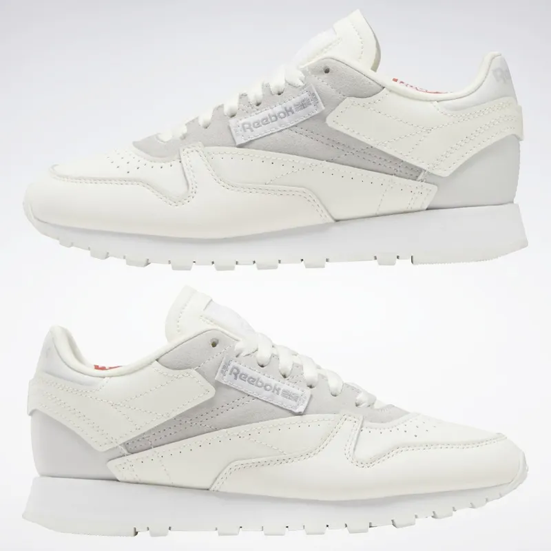 Reebok Classic Leather Schoenen Chalk / Cold Grey / Cloud White