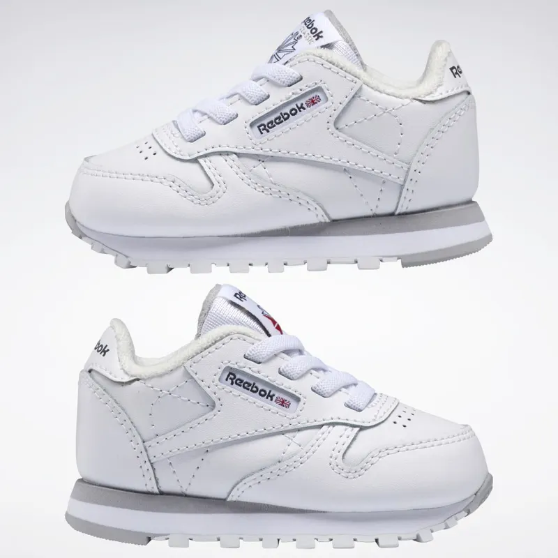 Reebok Classic Leather Schoenen Cloud White / Pure Grey 3 / Pure Grey 7