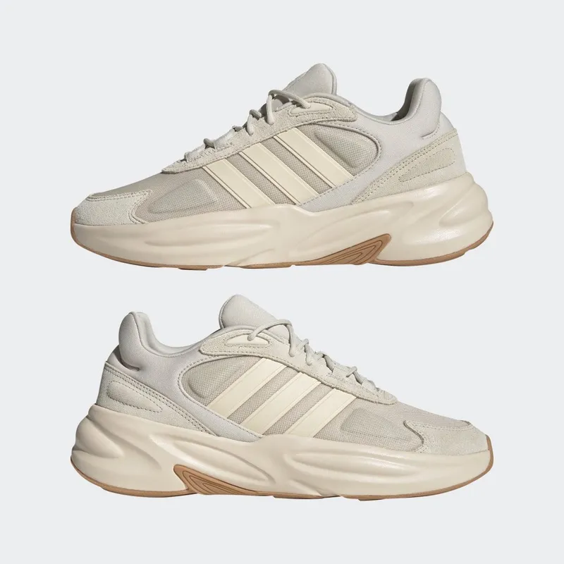 adidas Ozelle Cloudfoam Lifestyle Hardloopschoenen Aluminium / Wonder White / Gum (GX6762)
