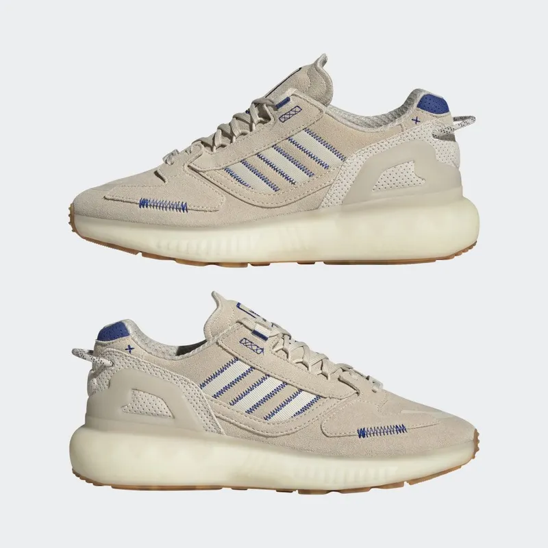 adidas ZX 5K BOOST Aluminium / Royal Blue / Ecru Tint (GX6912)