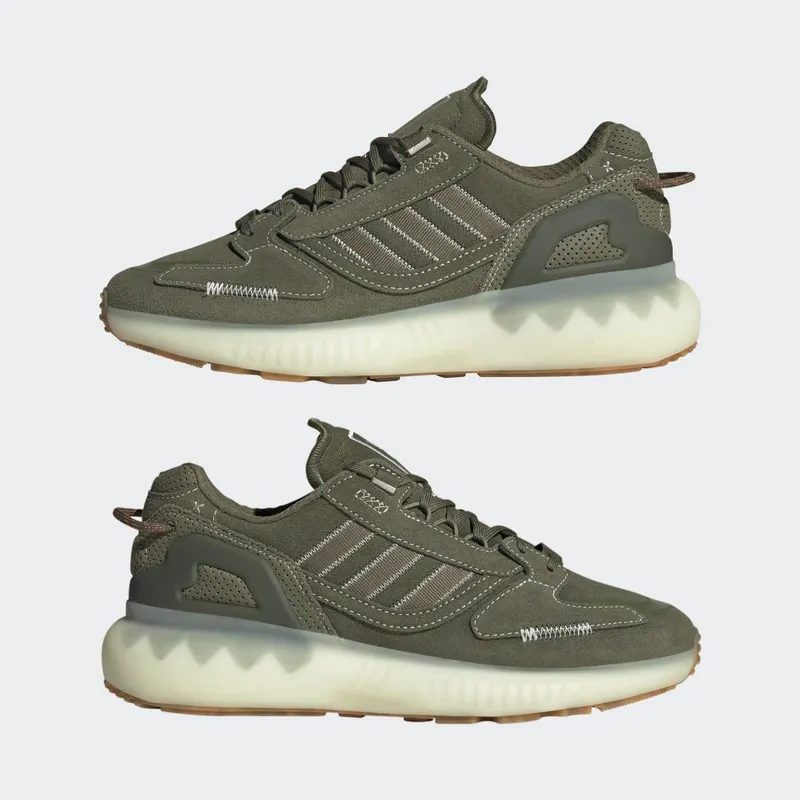 adidas ZX 5K BOOST Focus Olive / Off White / Ecru Tint (GX6913)
