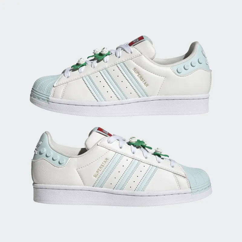 adidas adidas Superstar x LEGO® Cloud White / Ice Mint / Cloud White (GX7206)