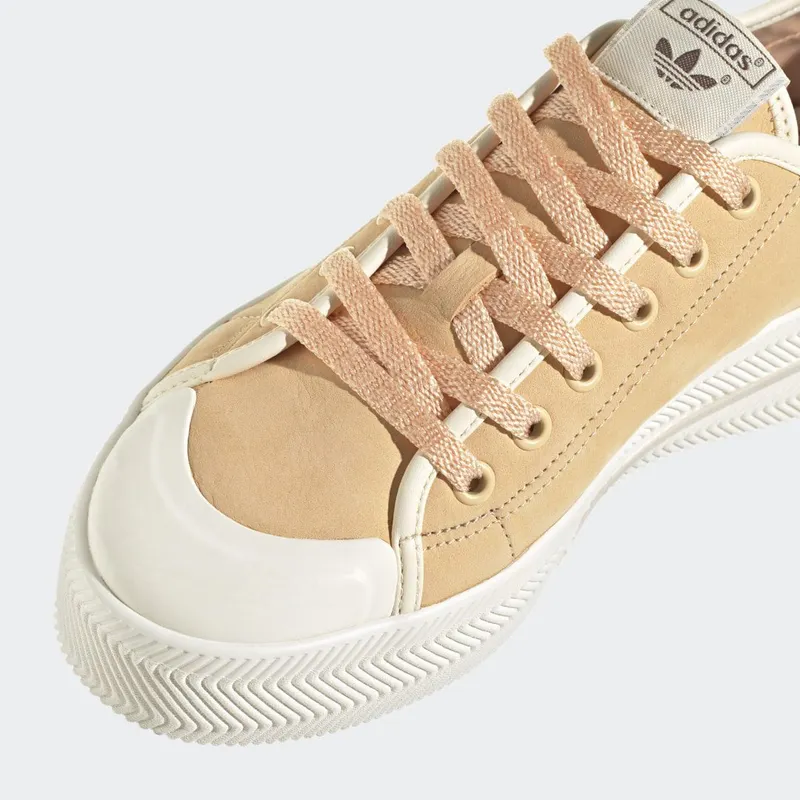 adidas Nizza 2 Low Leather Glow Orange / Ecru Tint / Core White (GX7314)