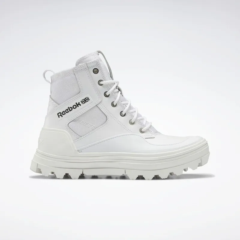 Reebok Club C Cleated Mid Schoenen Cloud White / Cloud White / Night Black