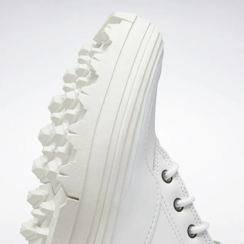 Reebok Club C Cleated Mid Schoenen Cloud White / Cloud White / Night Black