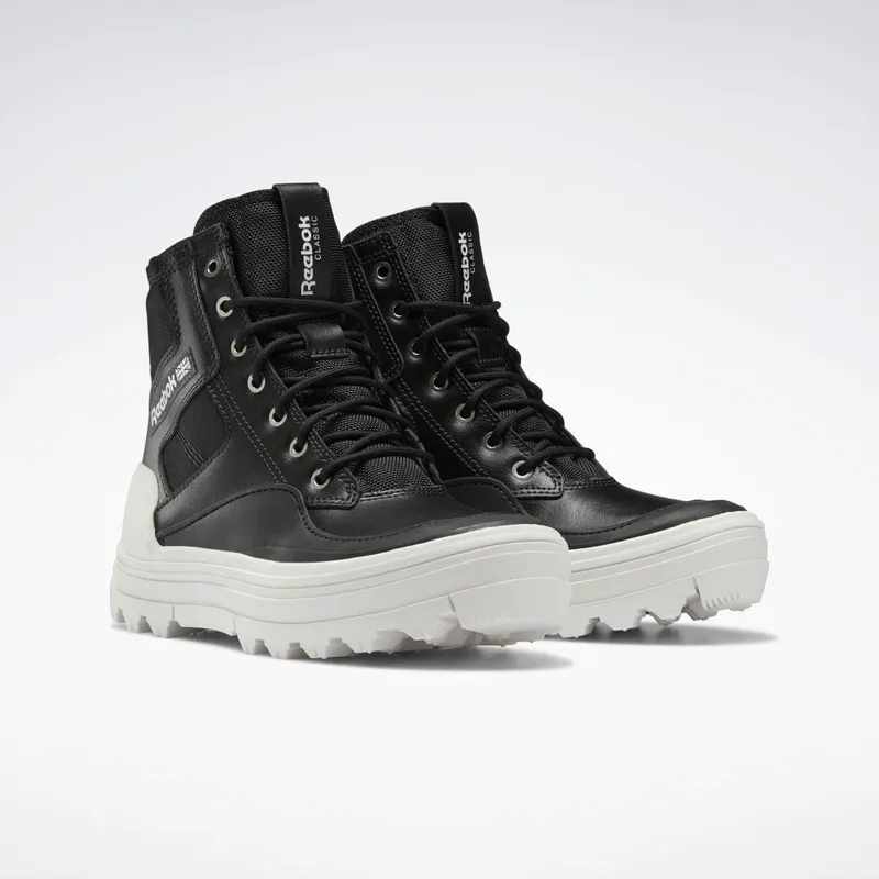 Reebok Club C Cleated Mid Schoenen Night Black / Night Black / Chalk