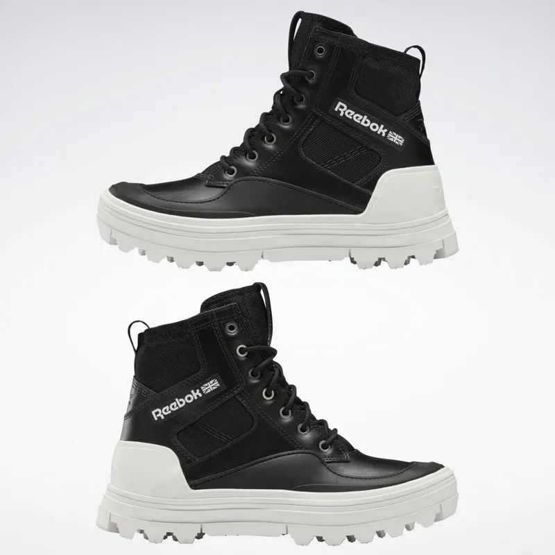 Reebok Club C Cleated Mid Schoenen Night Black / Night Black / Chalk