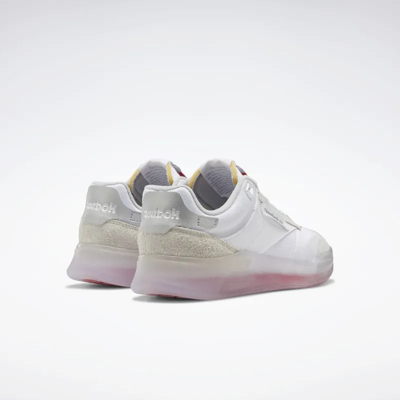 Reebok Club C Legacy Schoenen Cloud White / Silver Metallic / Cherry