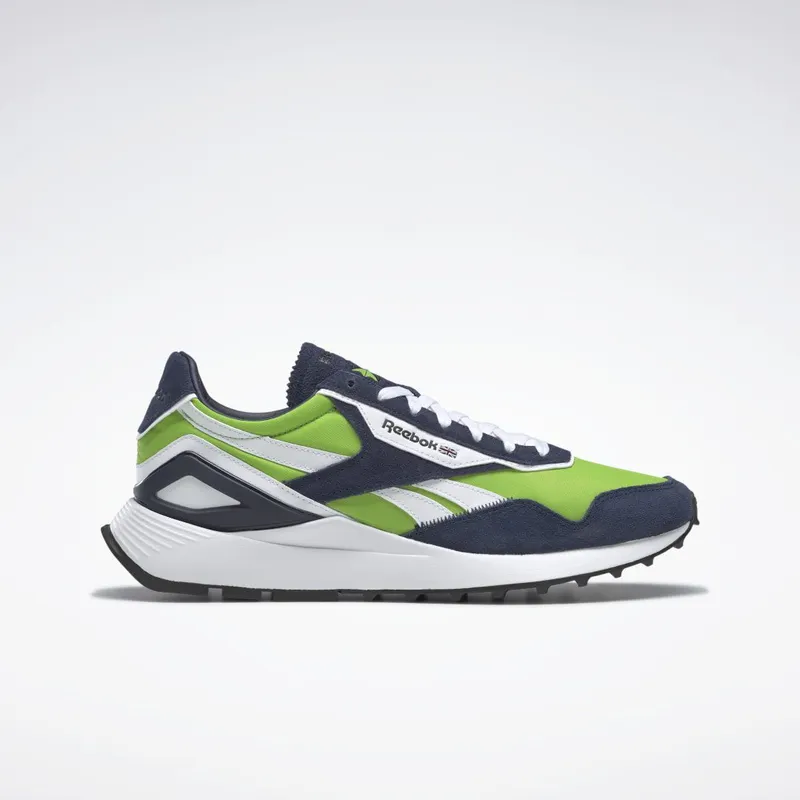 Reebok Classic Leather Legacy AZ Schoenen Semi Solar Green / Vector Navy / Cloud White